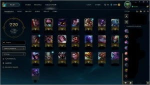Conta League of Legends - Platina V - Honra 5 LOL