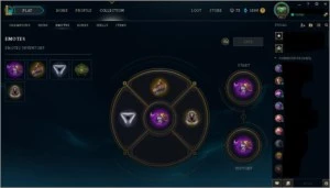 Conta League of Legends - Platina V - Honra 5 LOL