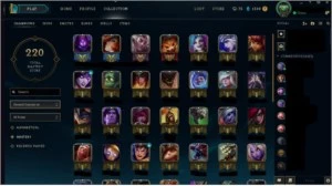 Conta League of Legends - Platina V - Honra 5 LOL