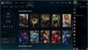 Conta League of Legends - Platina V - Honra 5 LOL