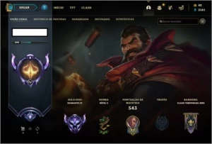 CONTA LOL DIAMANTE 4  TODOS OS CHAMPS 73% winrate - League of Legends