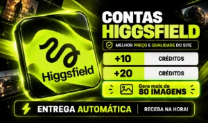 Higgsfield Ai | +10 +20 Créditos - Gere Até 80 Imagens - Inteligência Artificial
