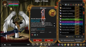 AQW Endgame conta – HeroMart + Rare/Endgame Classes - Adventure Quest World