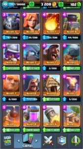 Conta CLASH ROYALE NV 10