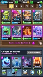 Conta CLASH ROYALE NV 10