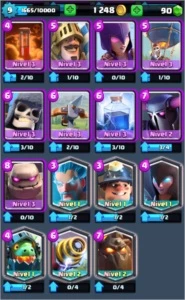 Clash Royale Nv:9 Com 2 Lendarias 2 Nv:2