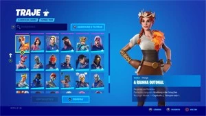 CONTA DE PS4 COM SALVE O MUNDO 123+/ 267 SKINS/ TEMP. 2 CAP - Fortnite
