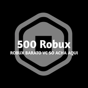 500 ROBUX (Envio por gamepass) - Outros