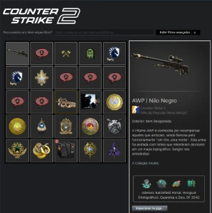 conta steam nível 111 - Counter Strike CS