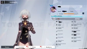 TOWER OF FANTASY CONTA TOP SERVIDOR PEGASUS 45K DE FC - Outros