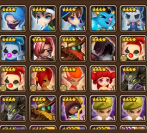 Conta Iniciante Com (Liam, Bellenus, Woosa, Nana, Savannah) - Summoners War