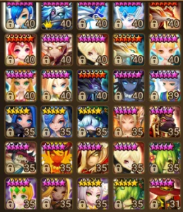 Conta Iniciante Com (Liam, Bellenus, Woosa, Nana, Savannah) - Summoners War