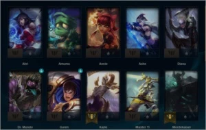 CONTA LOL PLATINA 4 - League of Legends