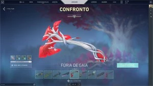 Conta Valorant ouro 3 com mais de 35k VP em skins (~R$1200)