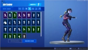 Conta FORTNITE com skins da season's 4/5/6/7/8 e SALVEoMUNDO