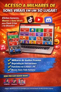 🔥 Acesso A Milhares De Sons Virais Em Um Só Lugar! - Vídeos e Cortes Cortes Virais