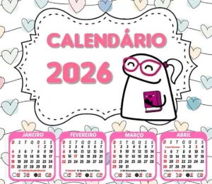 ( FLORK) Calendario 2026 - PNG