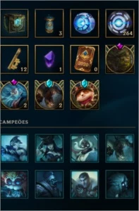 Conta league of legends Diamante LOL