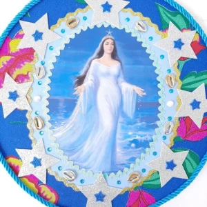 Quadro Religioso Iemanjá - Artesanato e Personalizados