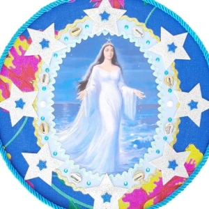 Quadro Religioso Iemanjá - Artesanato e Personalizados