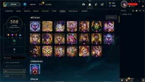 Conta LOL e Valorant - PRATICAMENTE DE GRAÇA - League of Legends