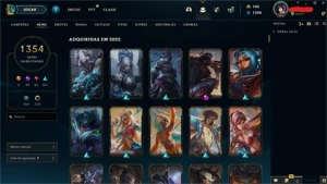 Conta LOL e Valorant - PRATICAMENTE DE GRAÇA - League of Legends