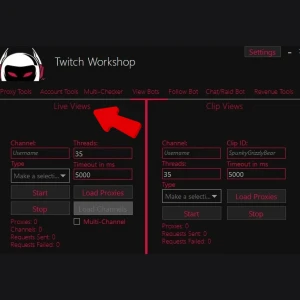 Twitch View + Chatbot + tokens 🟢 ATUALIZADO  - Outros