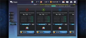 Conta Grand Chase Mobile 1,1kk de PB [DESCRIÇÃO]