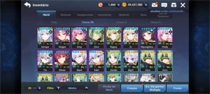 Conta Grand Chase Mobile 1,1kk de PB [DESCRIÇÃO]