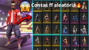 Contas de ff aleatória somente aqui por 15 reais 💸 - Free Fire