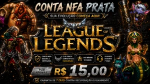 Conta League of Legends NFA Prata 🥈
