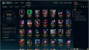 Conta Platina II  Borda diamante - League of Legends LOL