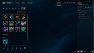 Conta Platina II  Borda diamante - League of Legends LOL