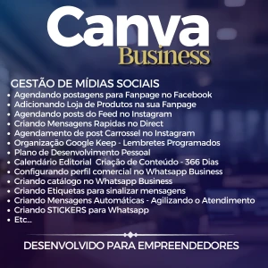 Canva Business - Desenvolvido Para Empreendedores! - Outros