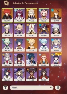 Conta Genshin Impact Ar 55 Albedo C1, Diluc C1 sem inazuma!