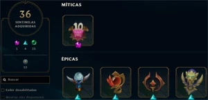 Conta lol e valorant - League of Legends