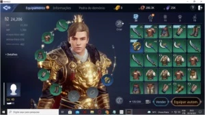 Conta de mir4 pronta para minerar lvl 40 24k SA31 - Outros