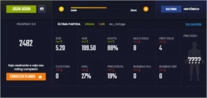 CONTA CS GO ÁGUIA 1MM / LV 17 GC / UNICO DONO - COM PRIME - Counter Strike