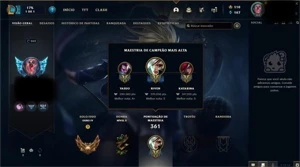 Conta League of Legends LOL