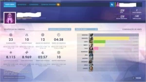 Conta Overwatch (habilitado pra comprar a arma dourada) - Blizzard