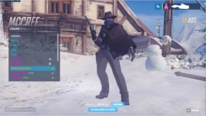 Conta Overwatch (habilitado pra comprar a arma dourada) - Blizzard
