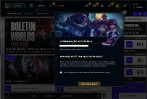 Conta Platina 3 com 22 Champs e 3 Skins + 16 Espolios - League of Legends LOL