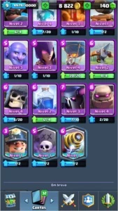 xp 9 arena 10 4 lendarias tops - Clash Royale