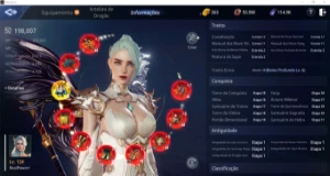 Maga lvl 124 com torso lendário - MIR4