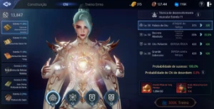 Maga lvl 124 com torso lendário - MIR4
