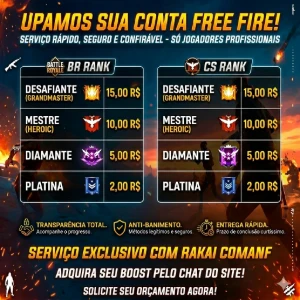 Upador De Conta De Ff 100% Seguro - Free Fire