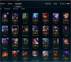 League of Legends Gold II Conta LOL