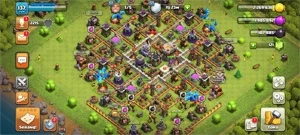 CV 11 - Muito Upado - Rei 31 - Rainha 35 - Guardião 3 - Clash of Clans