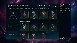 Conta Com Sett Serpente Radiante E Zed Dizimador Quântico. - League of Legends LOL