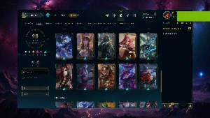 Conta Com Sett Serpente Radiante E Zed Dizimador Quântico. - League of Legends LOL